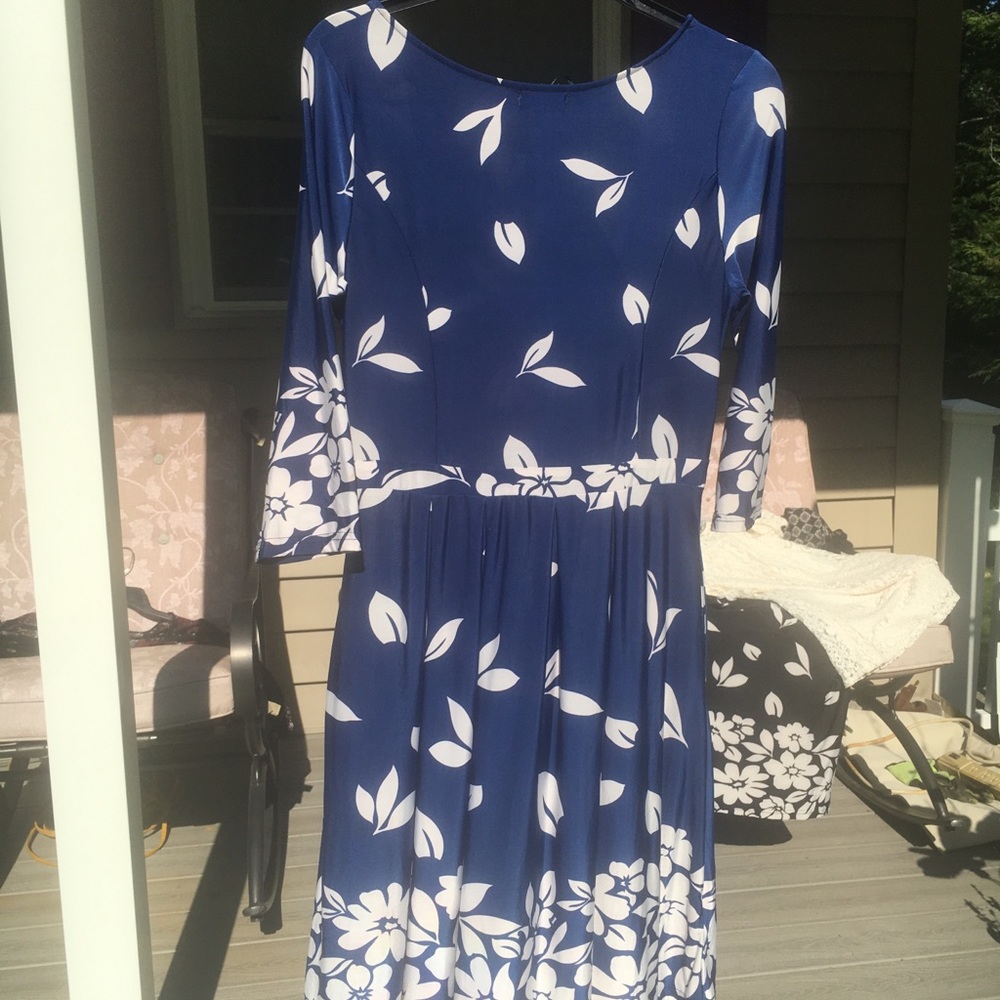 Blue Floral Dress ***Proceeds to Charity***